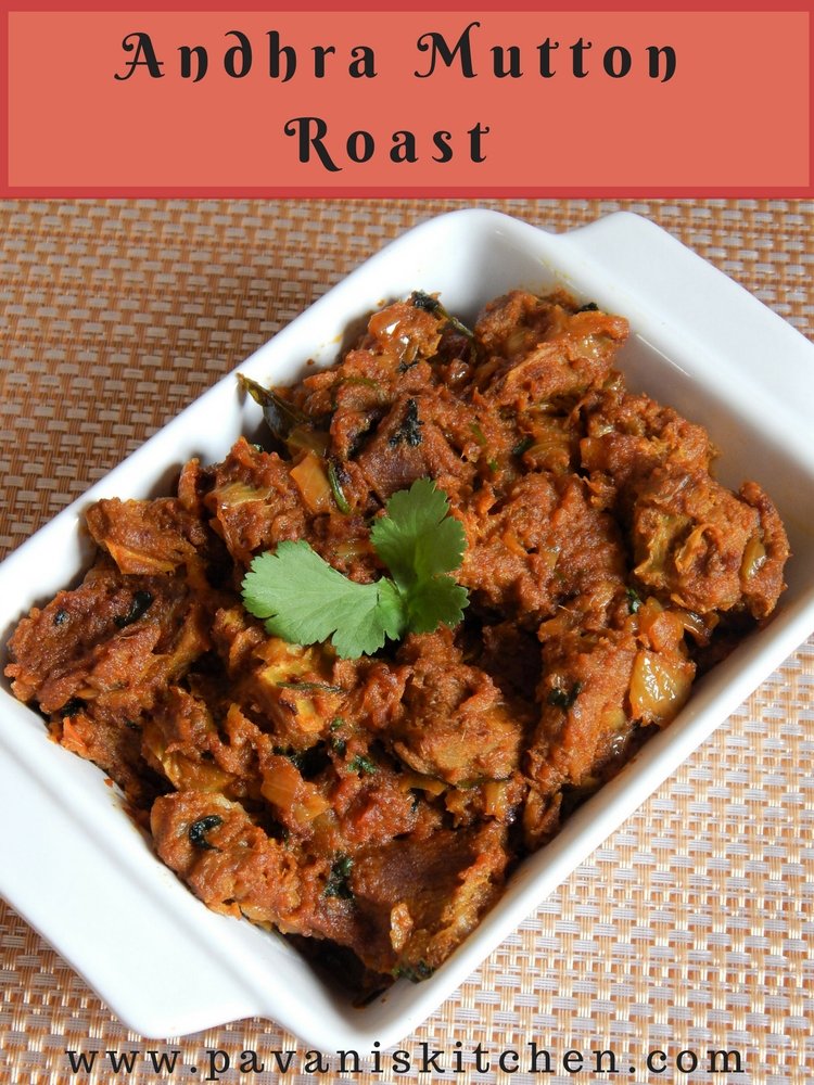 Andhra mutton roast