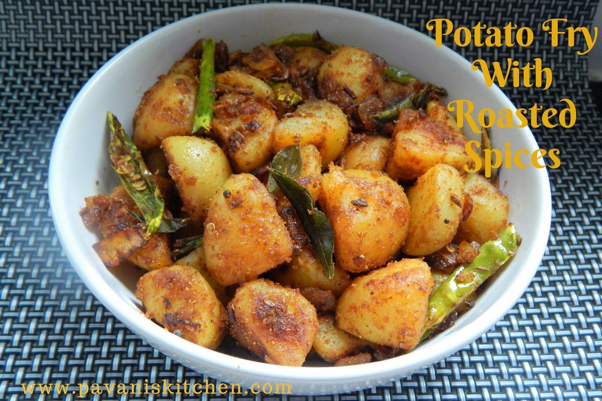 Potato Fry With Roasted Spices