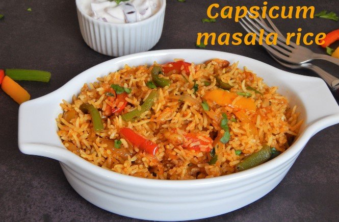 Capsicum masala rice