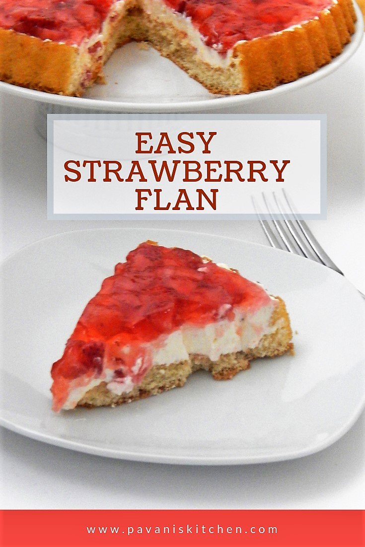 Easy Strawberry Flan