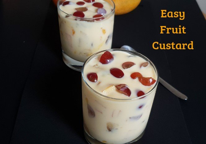 Easy Fruit Custard