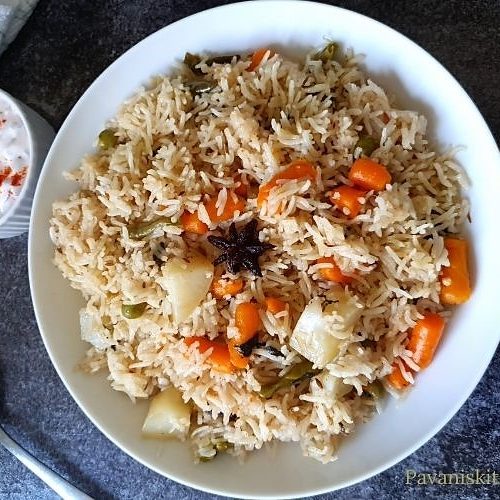 easy instant pot vegetable pulao