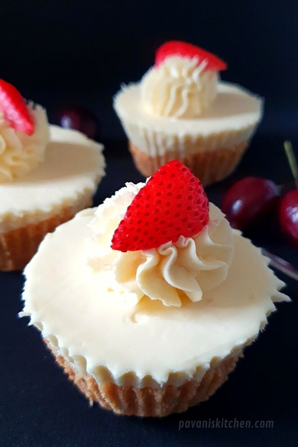 no bake mini cheesecake