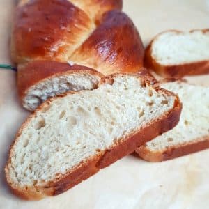 sweet braided easter bread