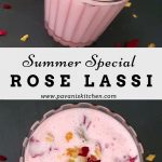 rose lassi recipe