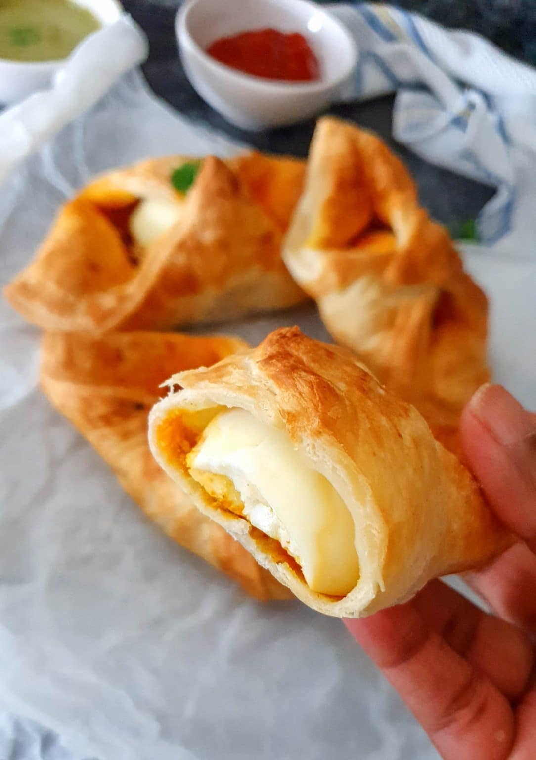 Air Fryer Egg Puffs (Baker Style Puff Recipe) Pavanis Kitchen