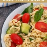 orzo pasta salad recipe